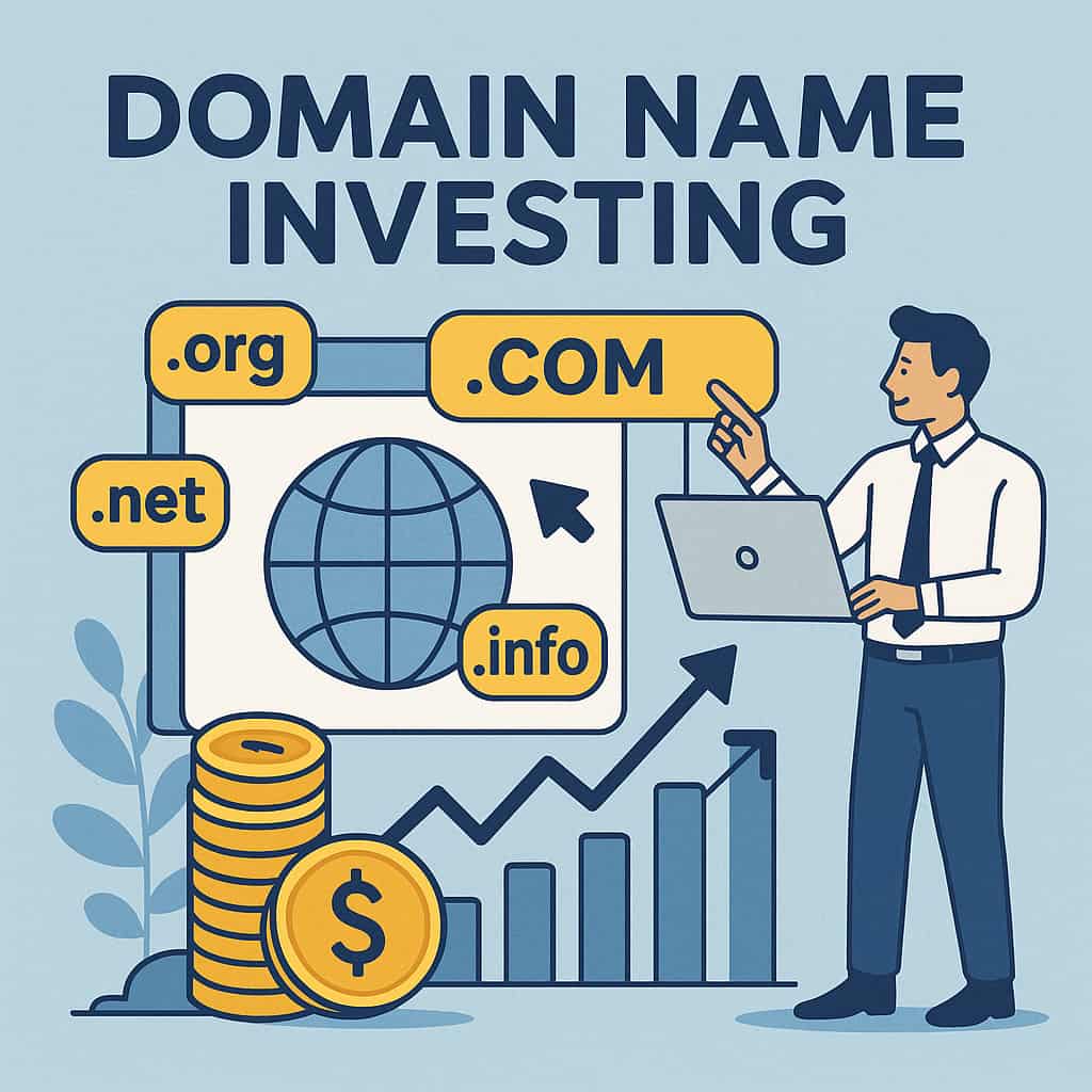 Cannabis domain name investing business opportunity showing premium domain value
